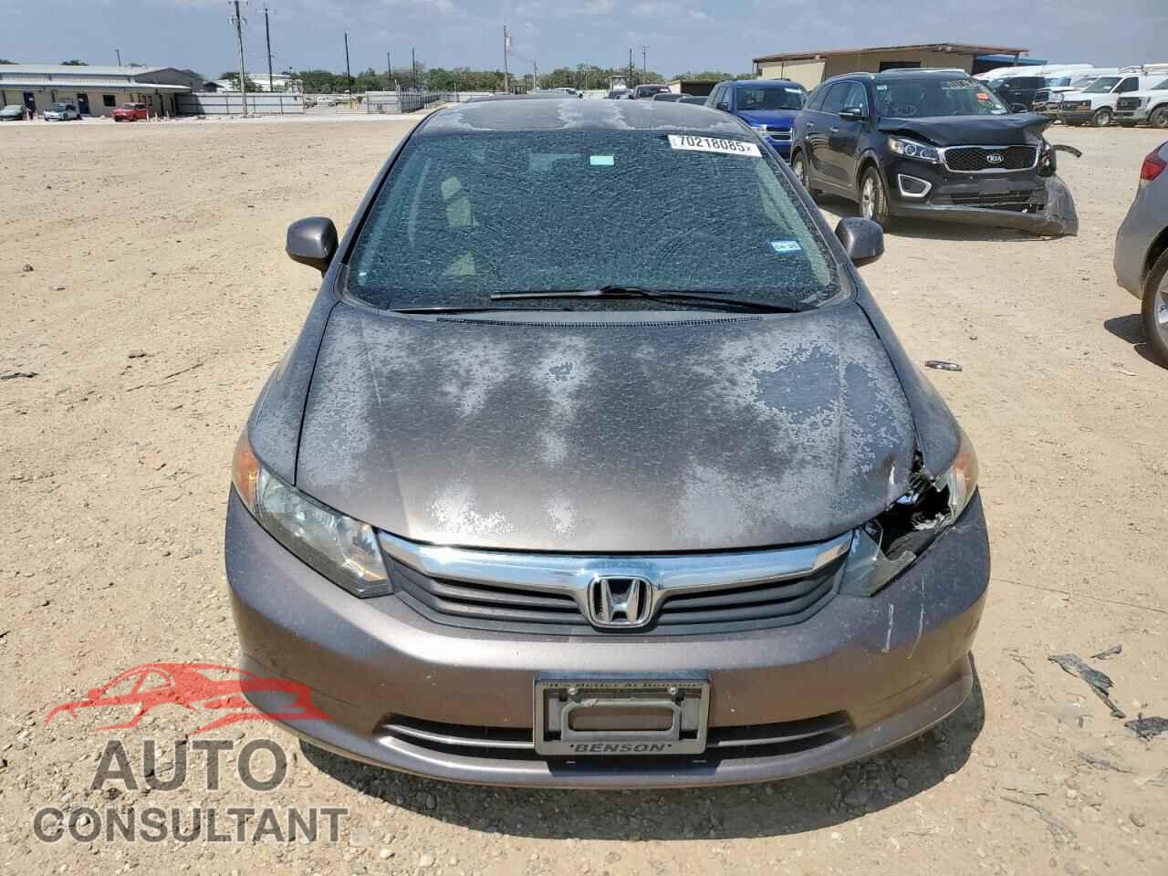 HONDA CIVIC 2012 - 2HGFB2F59CH593443