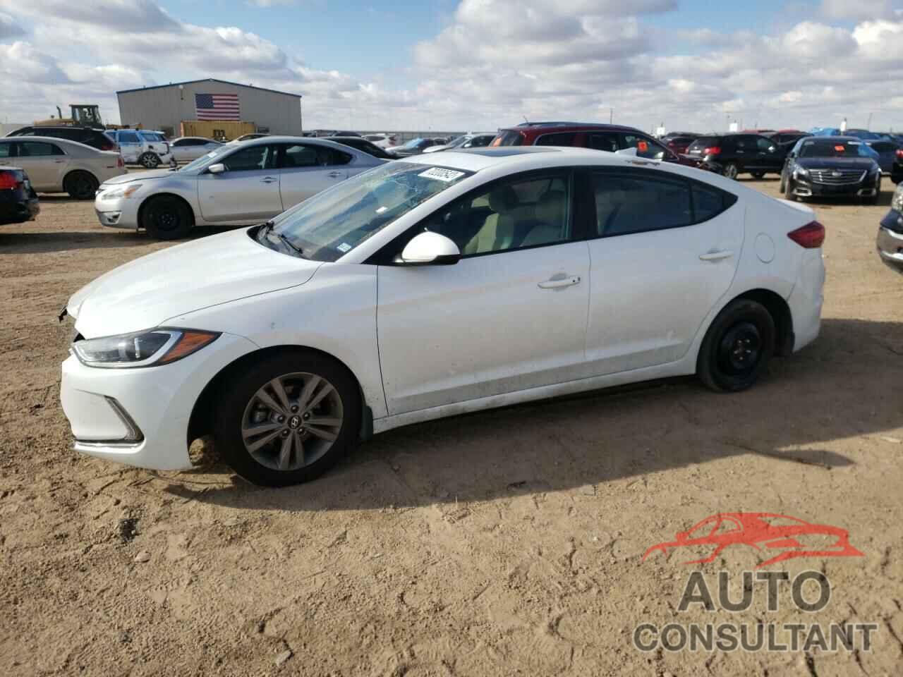 HYUNDAI ELANTRA 2018 - 5NPD84LF9JH318947