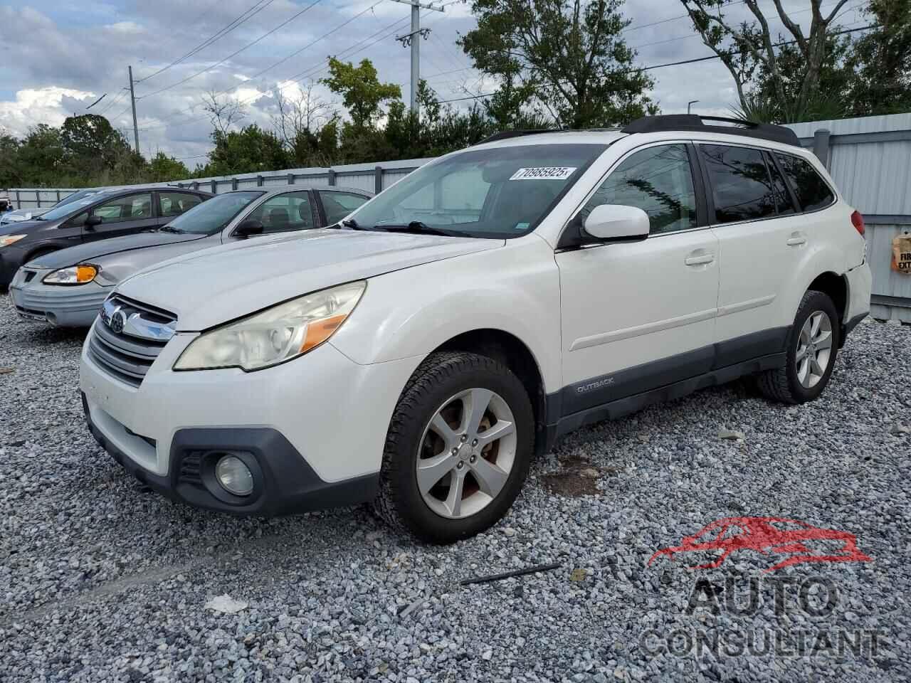 SUBARU OUTBACK 2013 - 4S4BRBGC7D3237627