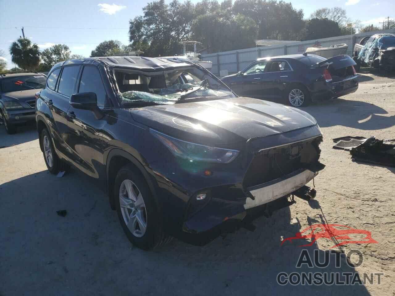 TOYOTA HIGHLANDER 2021 - 5TDZZRAH0MS056013
