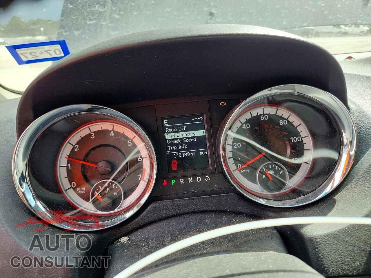 DODGE CARAVAN 2013 - 2C4RDGDG4DR643426