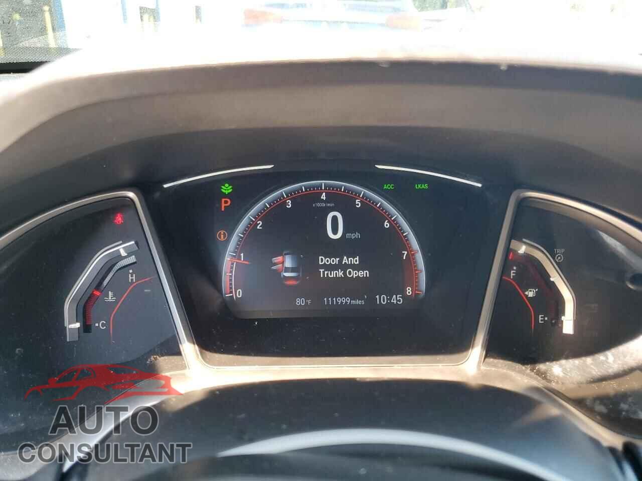 HONDA CIVIC 2019 - 19XFC2F82KE003440