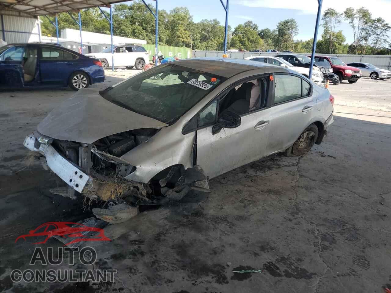 HONDA CIVIC 2012 - 19XFB2F54CE093880