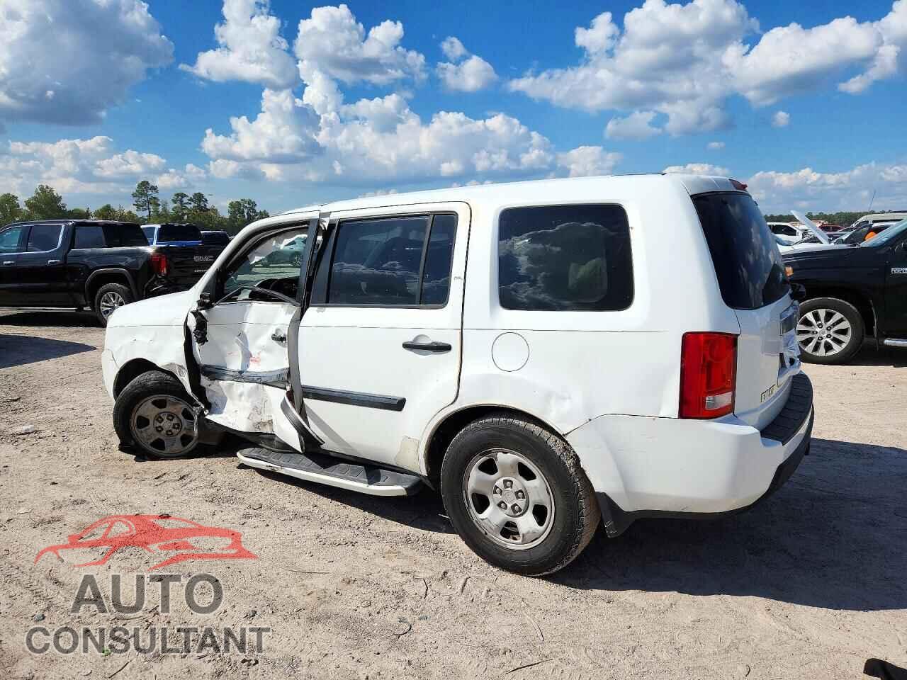 HONDA PILOT 2011 - 5FNYF4H29BB103257