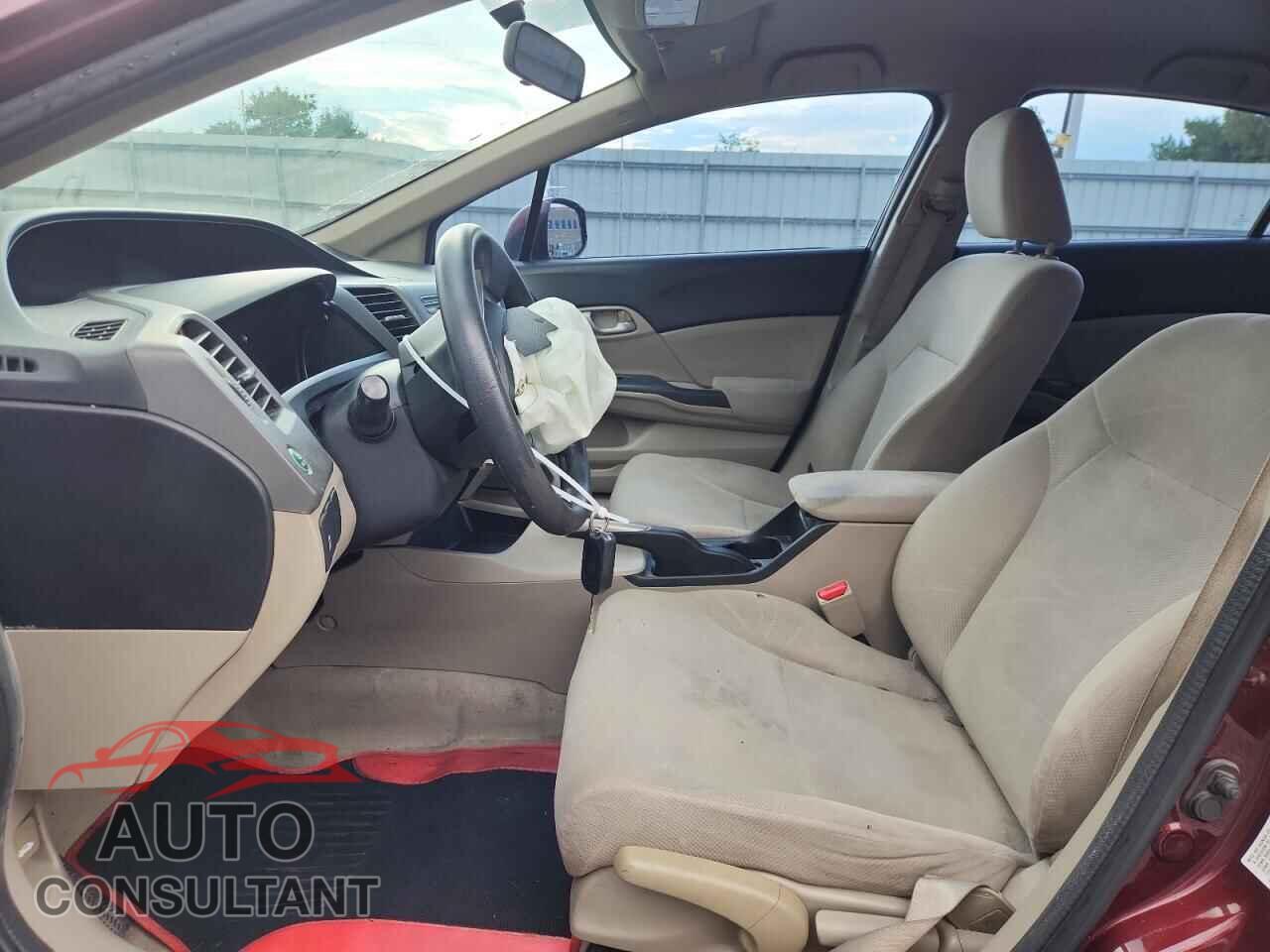 HONDA CIVIC 2012 - 2HGFB2F53CH584284