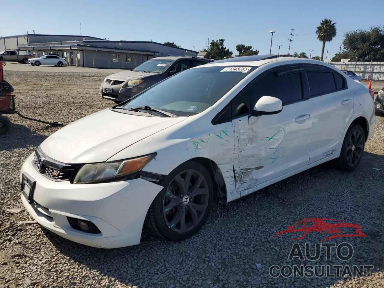 HONDA CIVIC 2012 - 2HGFB6E59CH705506