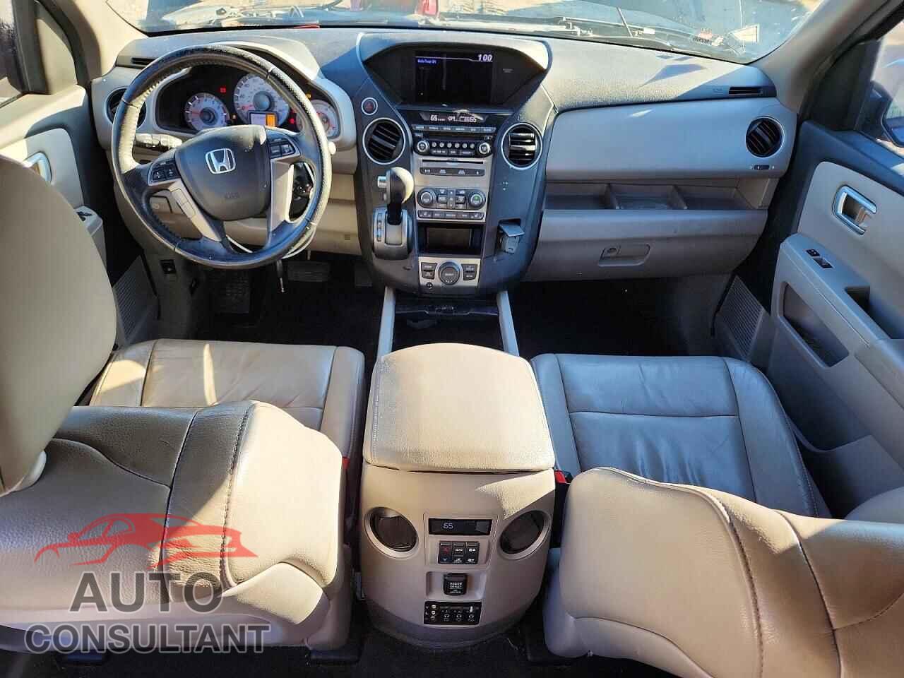 HONDA PILOT 2012 - 5FNYF3H62CB044230