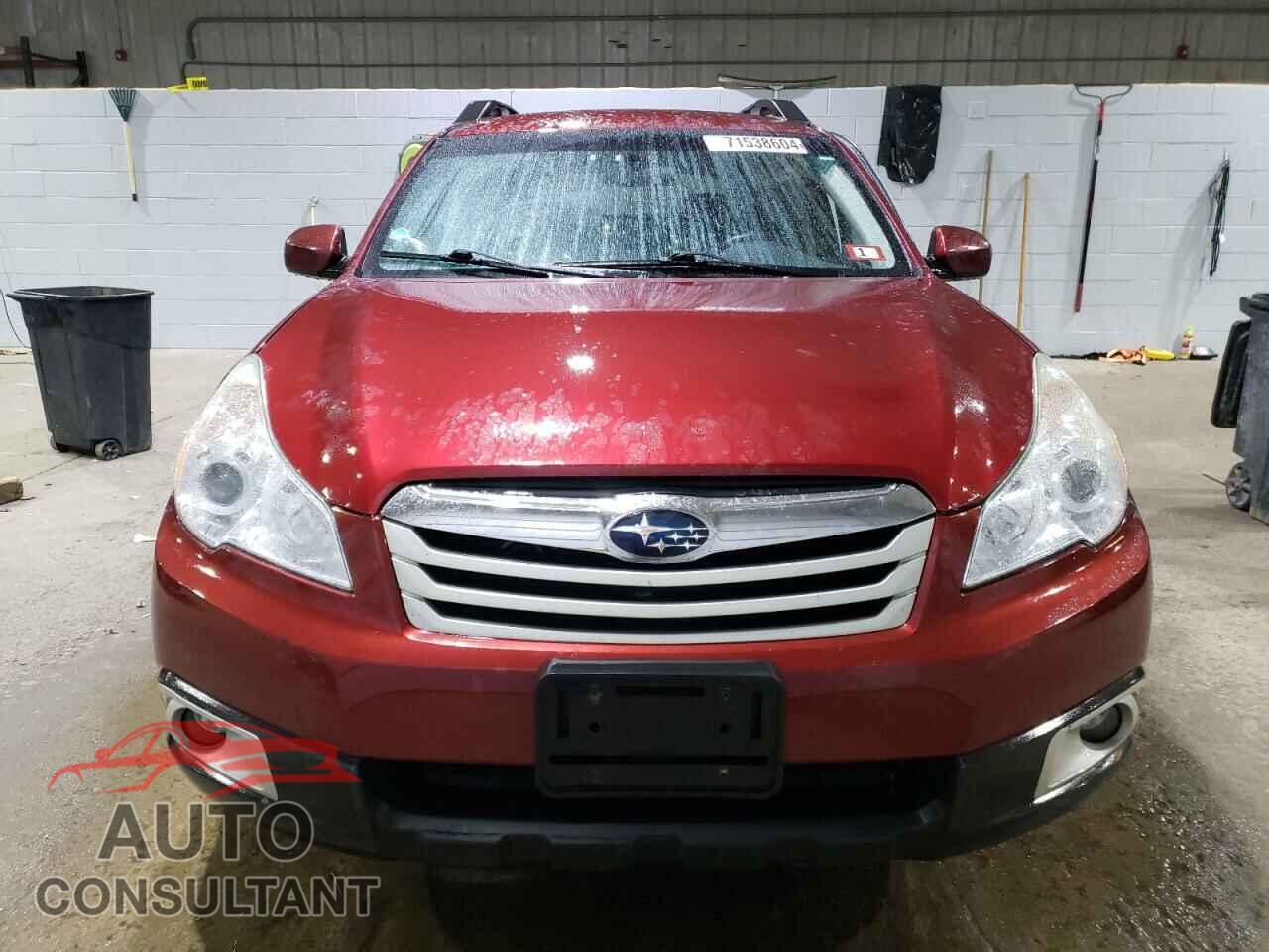 SUBARU OUTBACK 2012 - 4S4BRBCC4C3232115