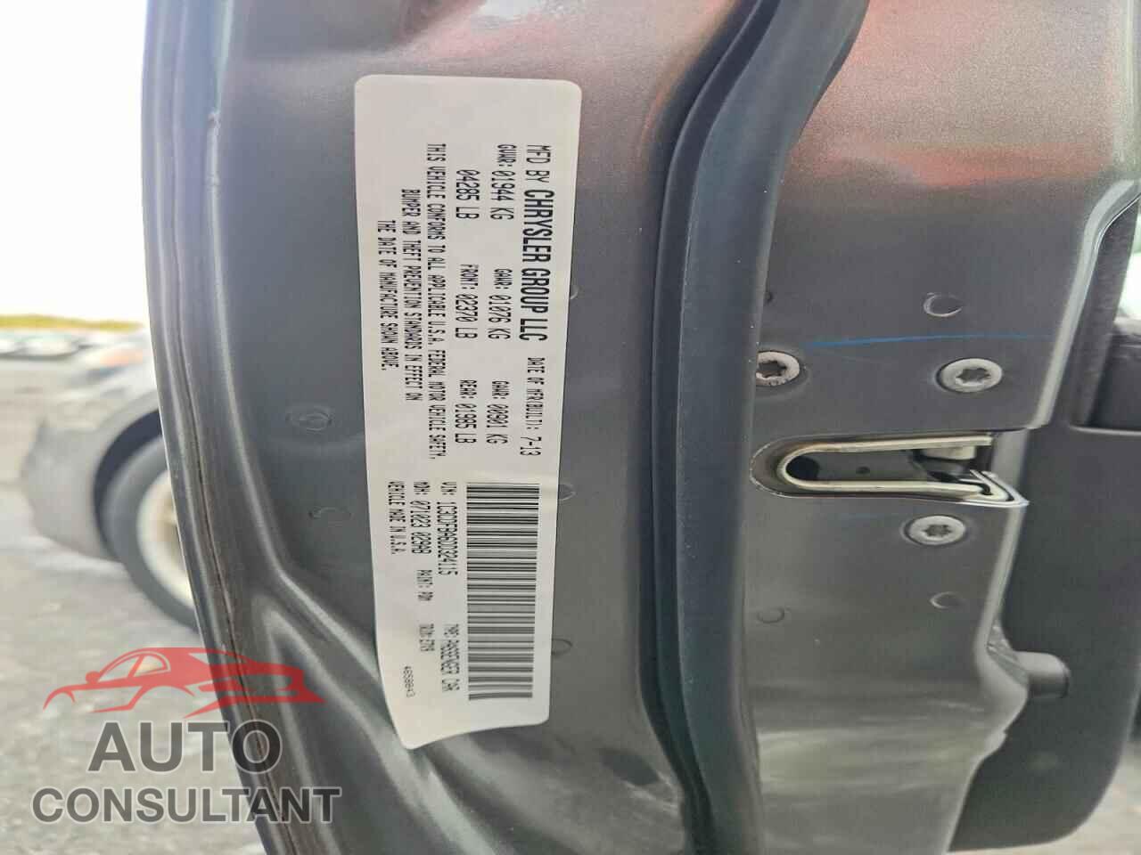 DODGE DART 2013 - 1C3CDFBA6DD324115