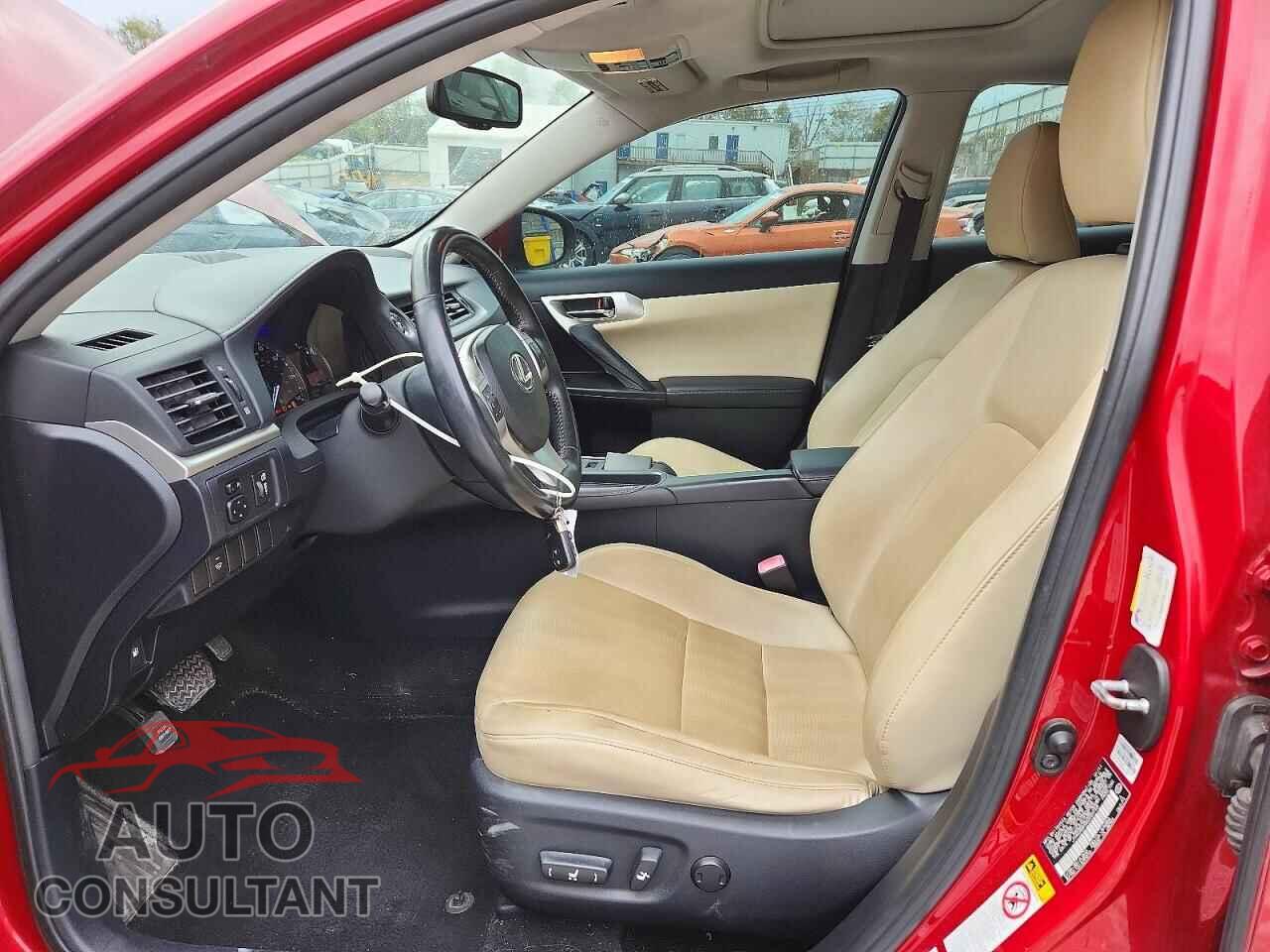 LEXUS CT 200 2011 - JTHKD5BH3B2003168
