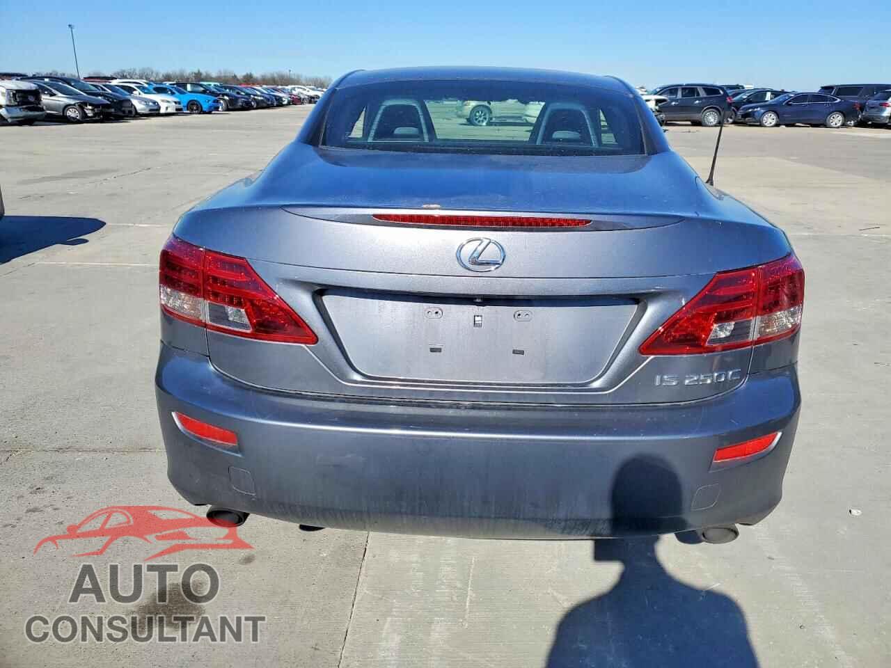 LEXUS IS 2013 - JTHFF2C29D2527691