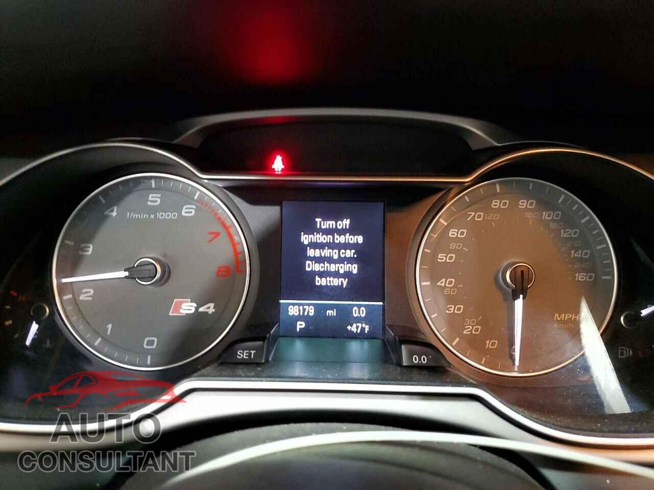 AUDI S4/RS4 2013 - WAUBGAFL2DA170336