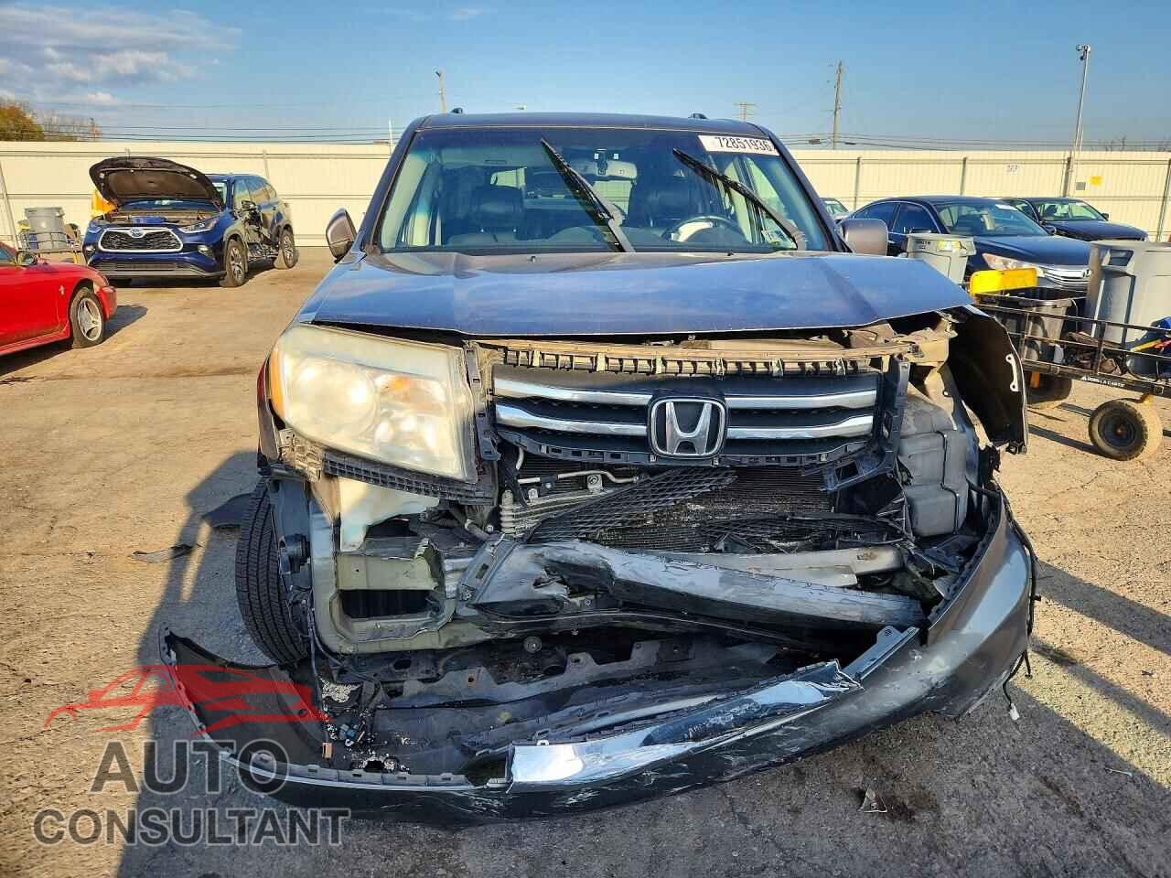 HONDA PILOT 2012 - 5FNYF4H90CB076626