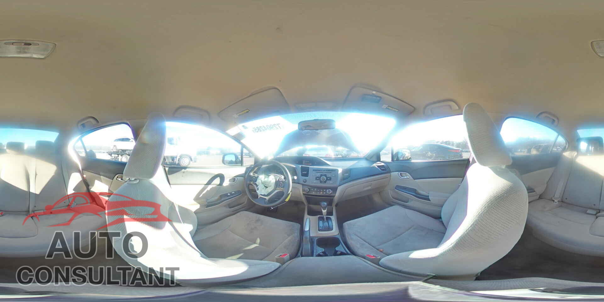 HONDA CIVIC 2012 - 19XFB2F55CE077896