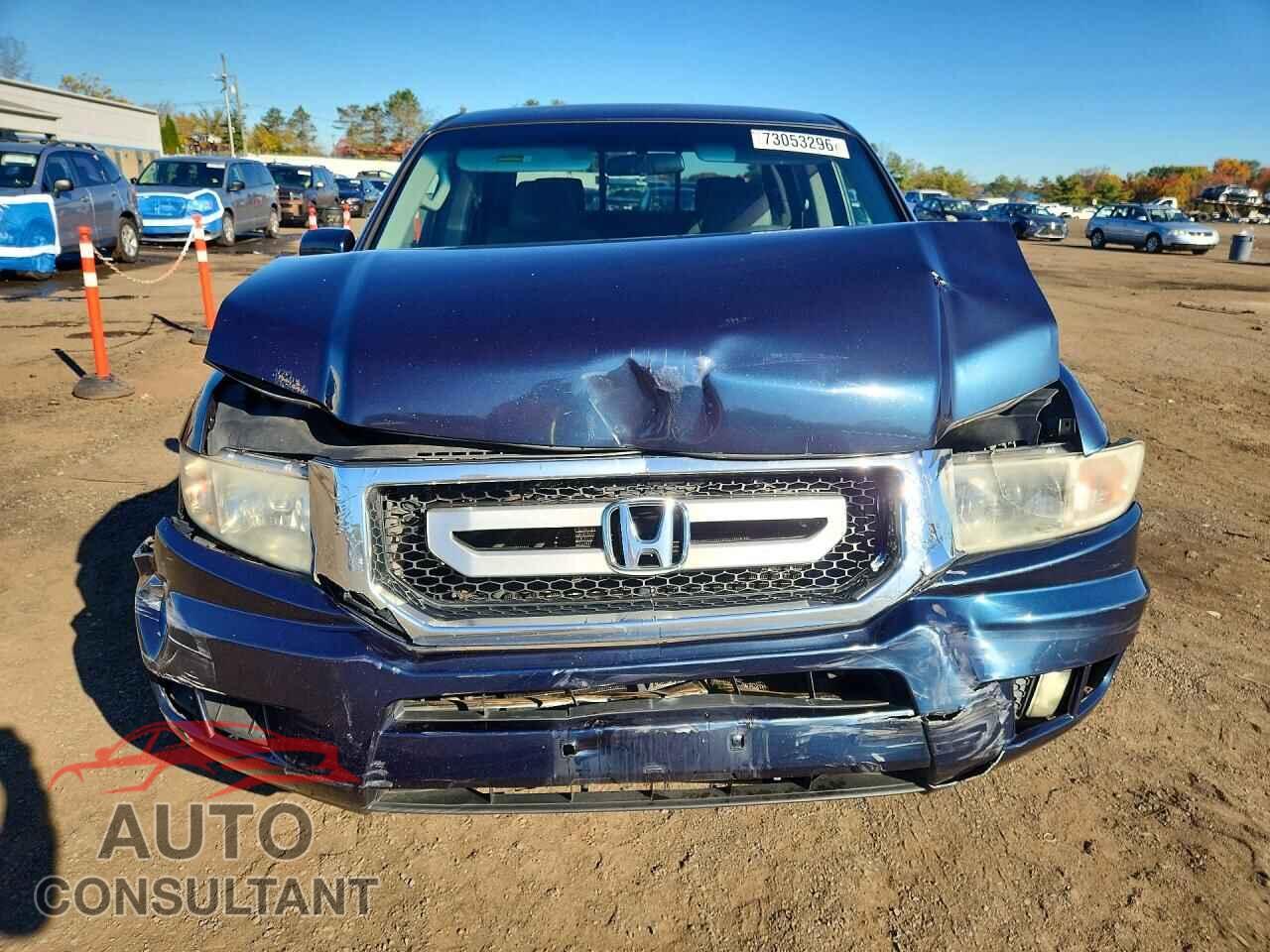 HONDA RIDGELINE 2010 - 5FPYK1F40AB012107
