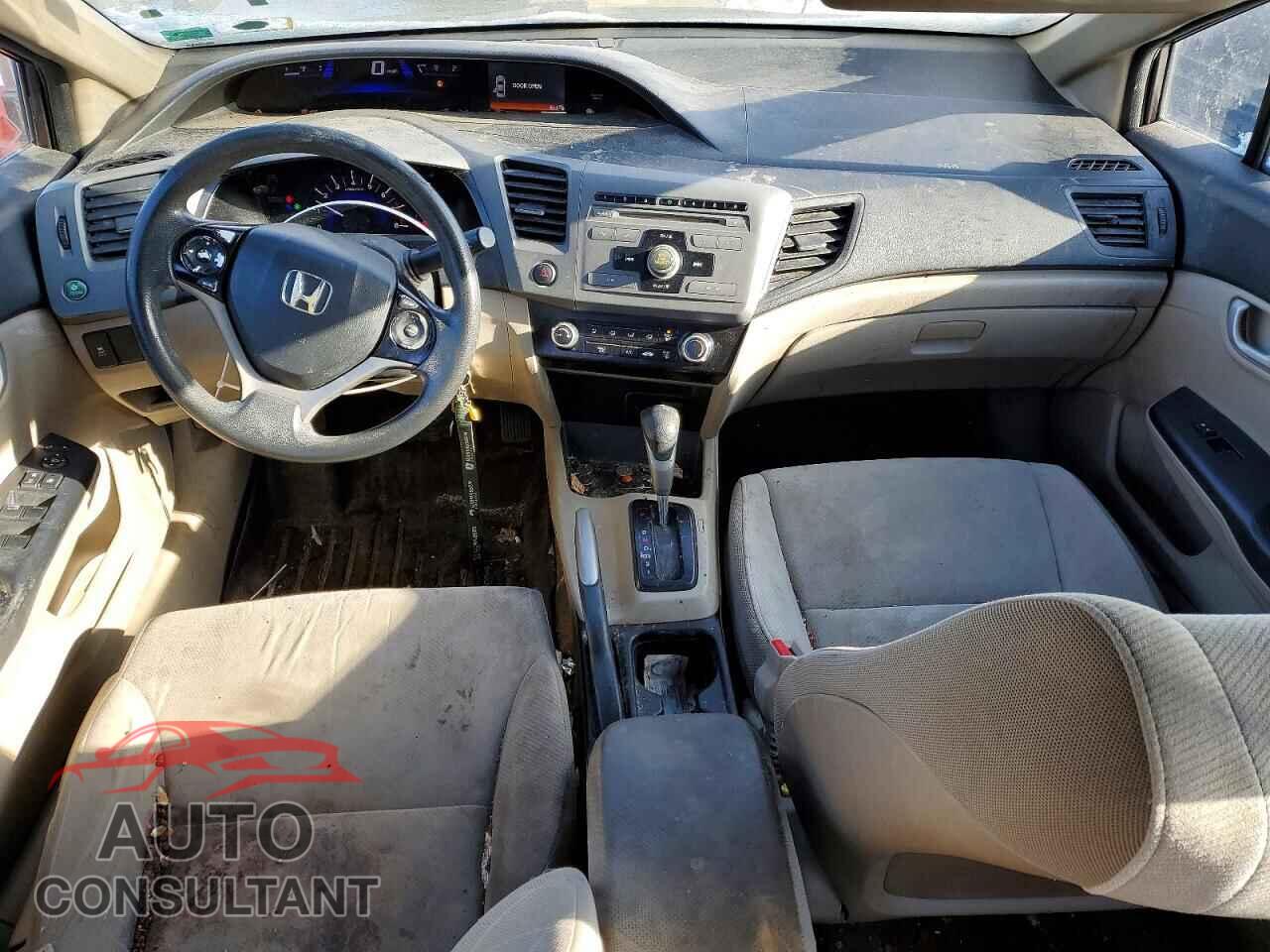 HONDA CIVIC 2012 - 2HGFB2F59CH516524