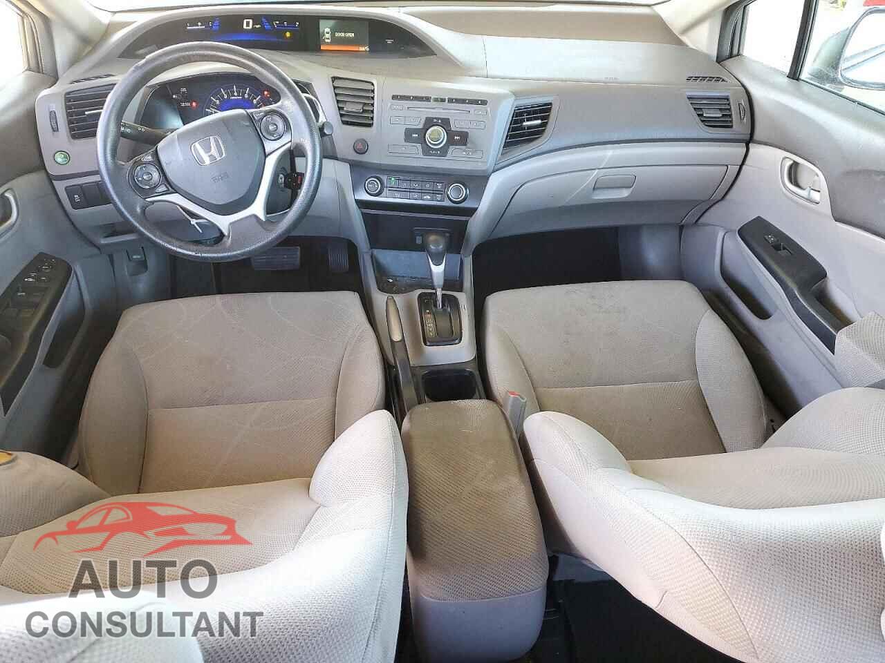 HONDA CIVIC 2012 - 19XFB2F59CE085516