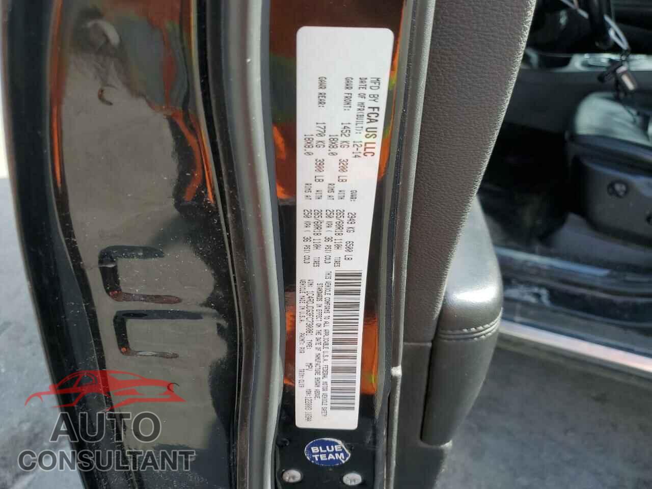 DODGE DURANGO 2015 - 1C4RDJDG3FC730081
