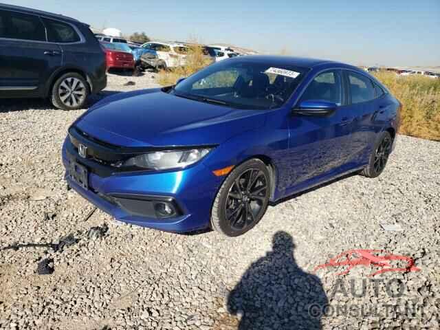 HONDA CIVIC 2020 - 2HGFC2F8XLH596309