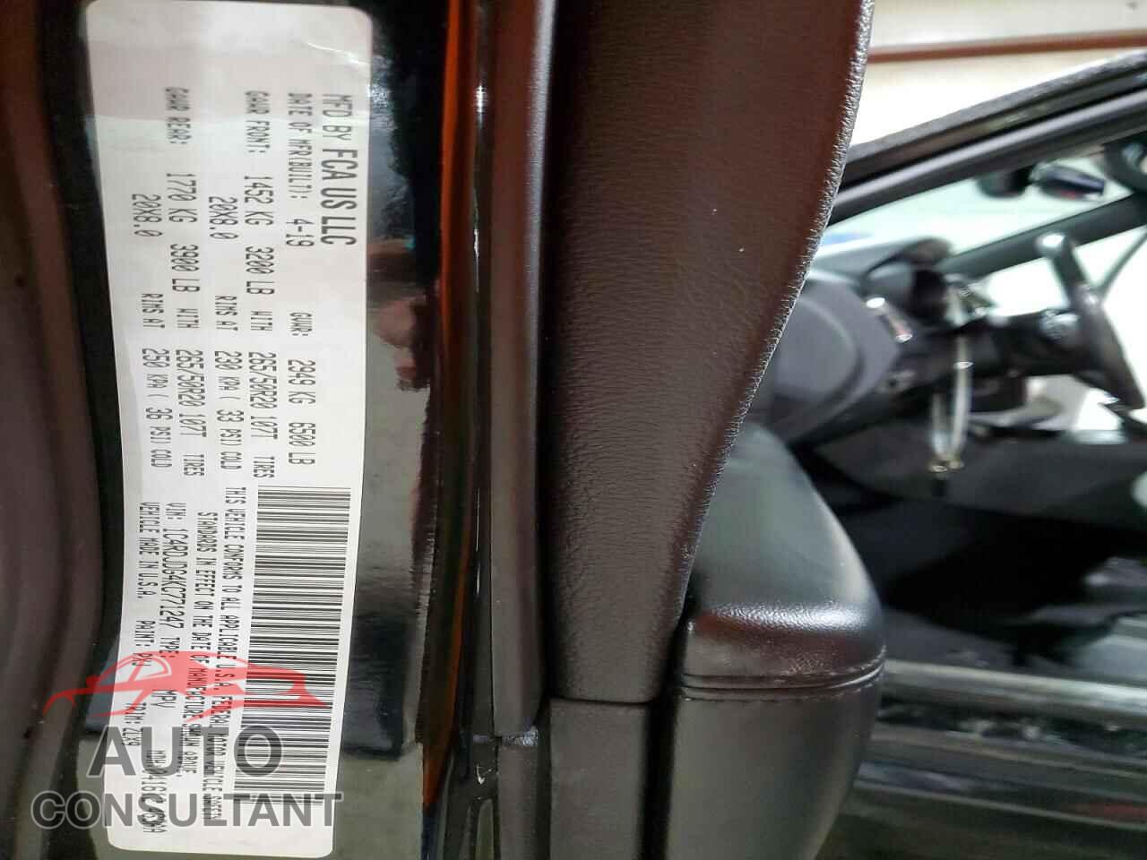 DODGE DURANGO 2019 - 1C4RDJDG4KC771247