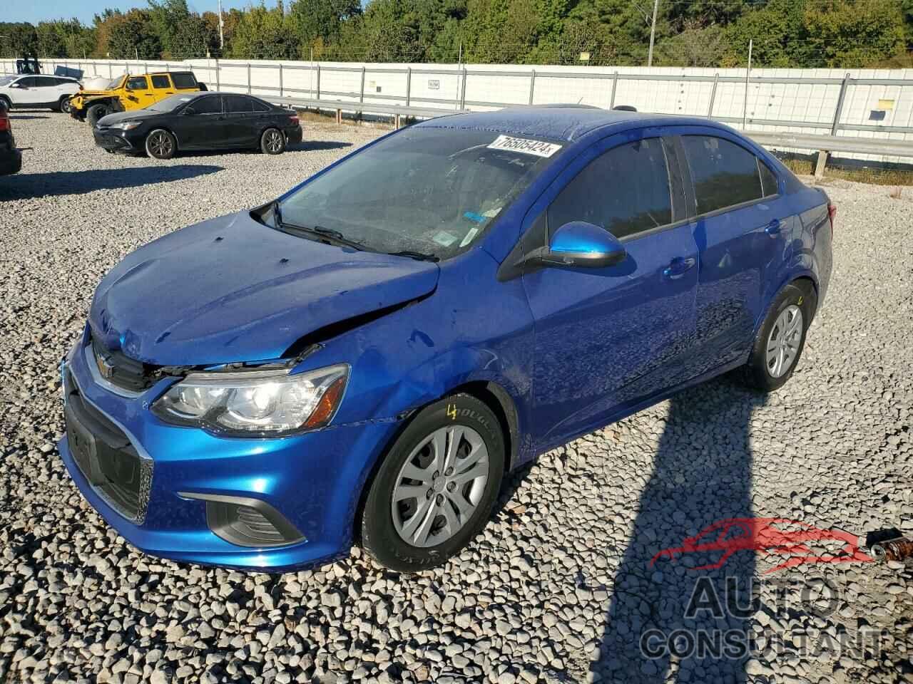 CHEVROLET SONIC 2017 - 1G1JB5SH4H4165027