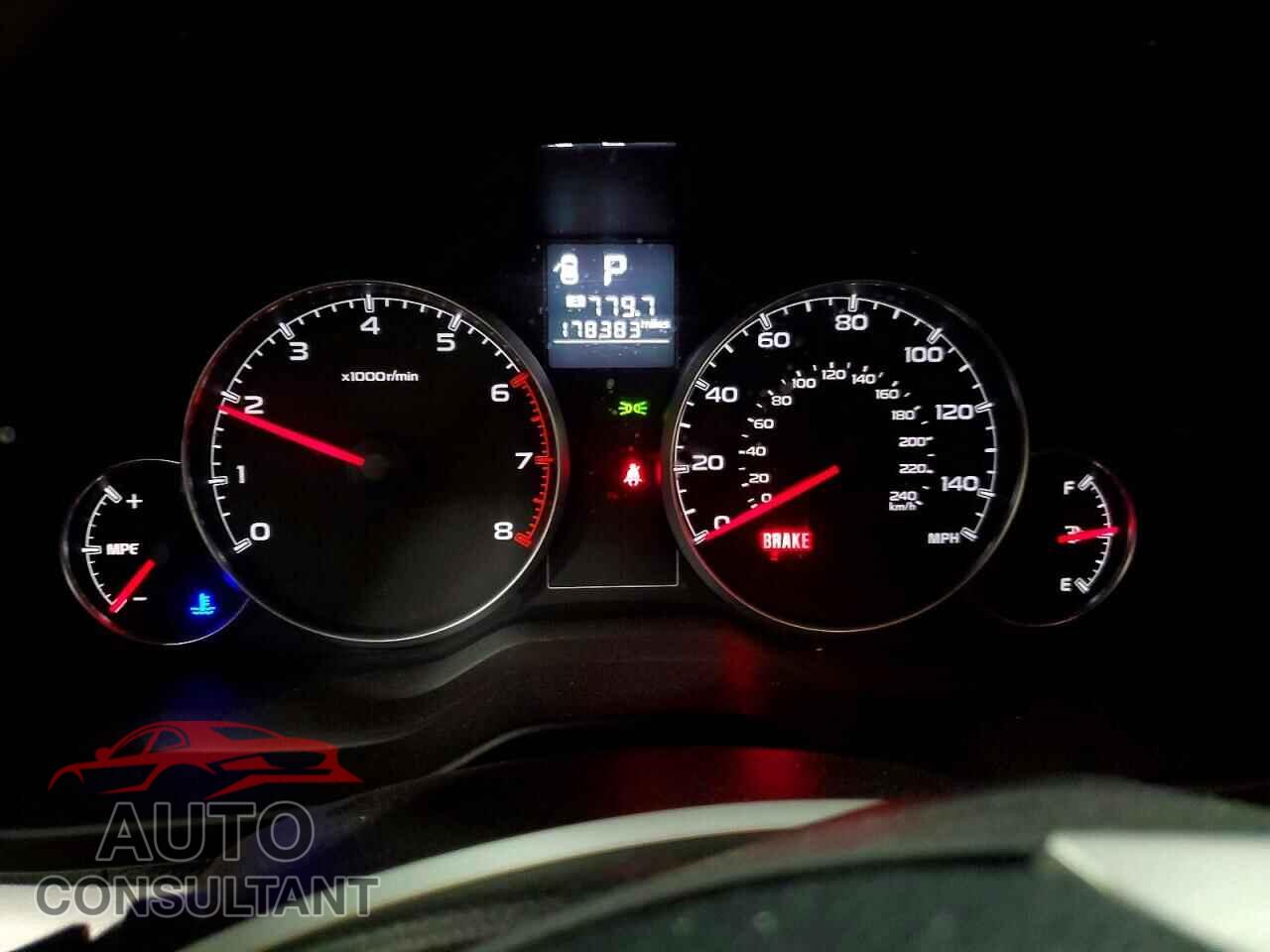 SUBARU OUTBACK 2013 - 4S4BRCCC8D3255095
