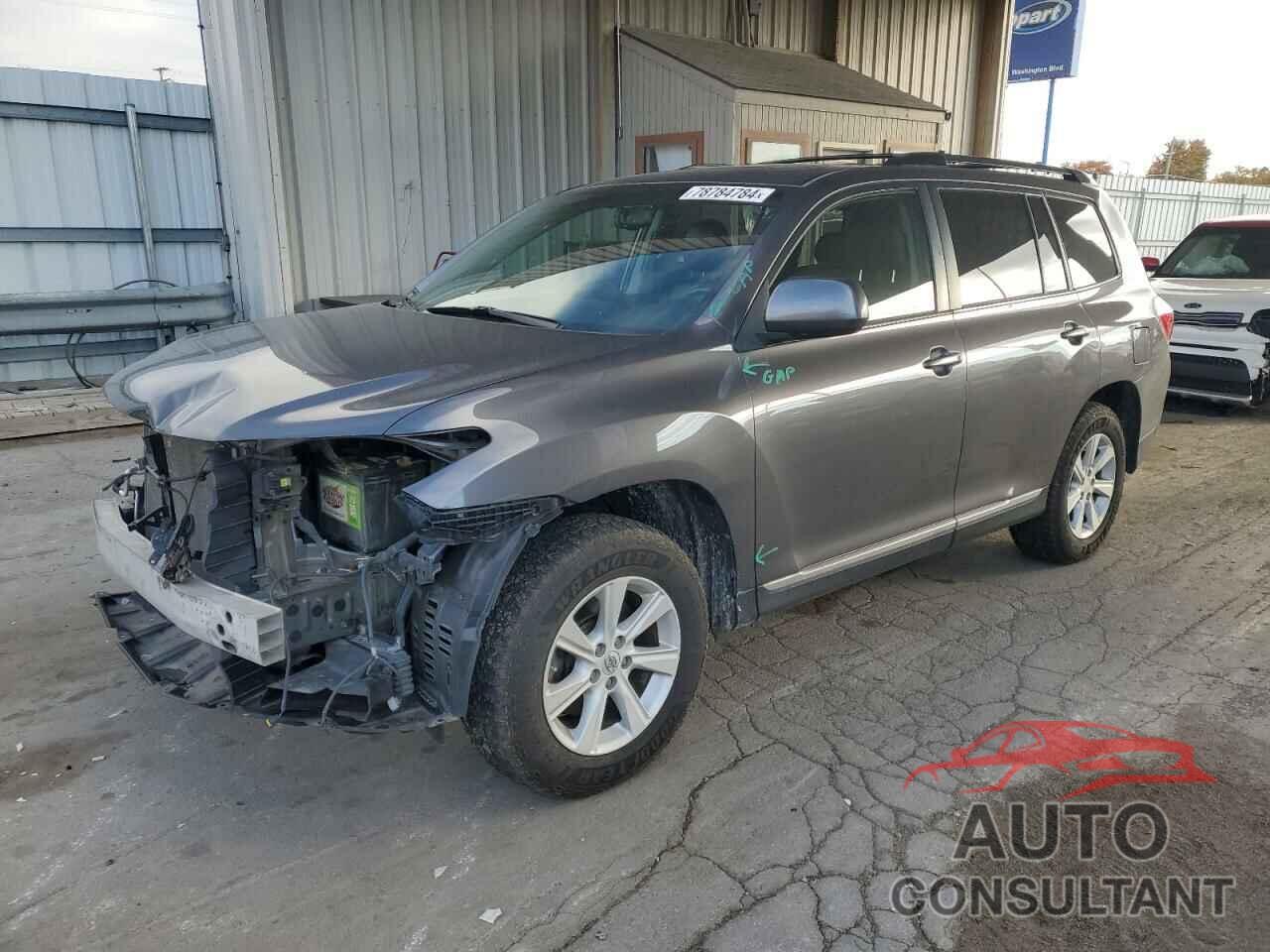 TOYOTA HIGHLANDER 2013 - 5TDBK3EH1DS222259