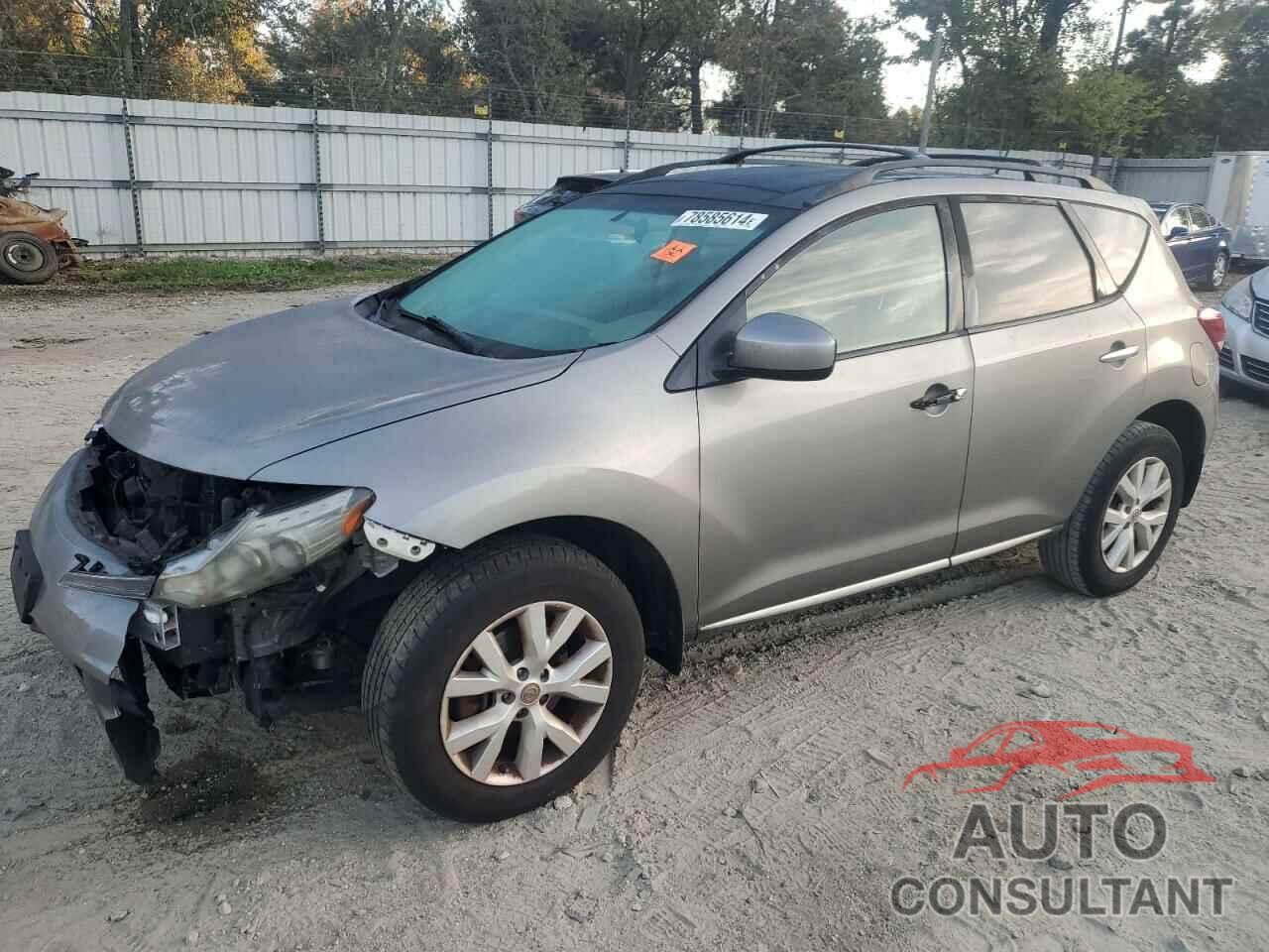 NISSAN MURANO 2011 - JN8AZ1MU0BW060328