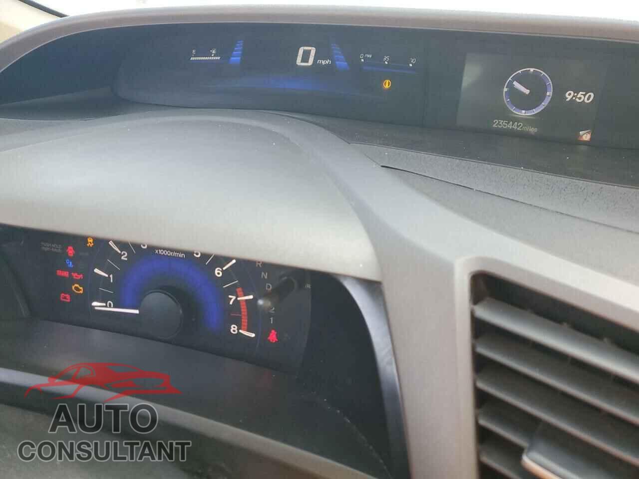 HONDA CIVIC 2012 - 2HGFB2F50CH595453