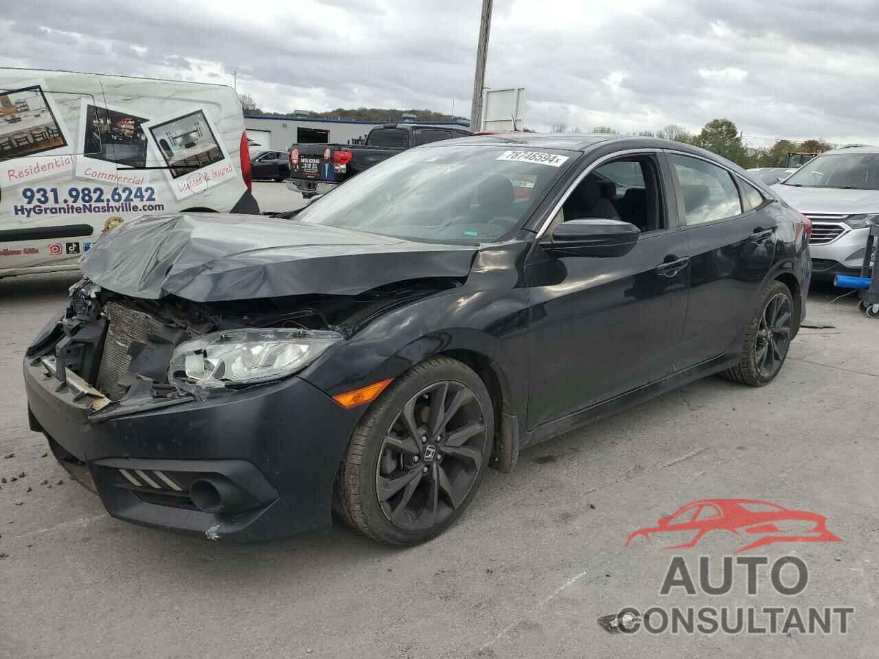 HONDA CIVIC 2019 - 19XFC2F84KE013709