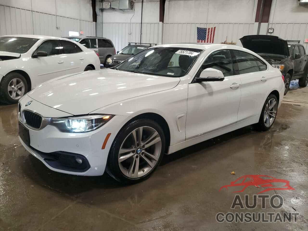 BMW 4 SERIES 2019 - WBA4J3C53KBL10915