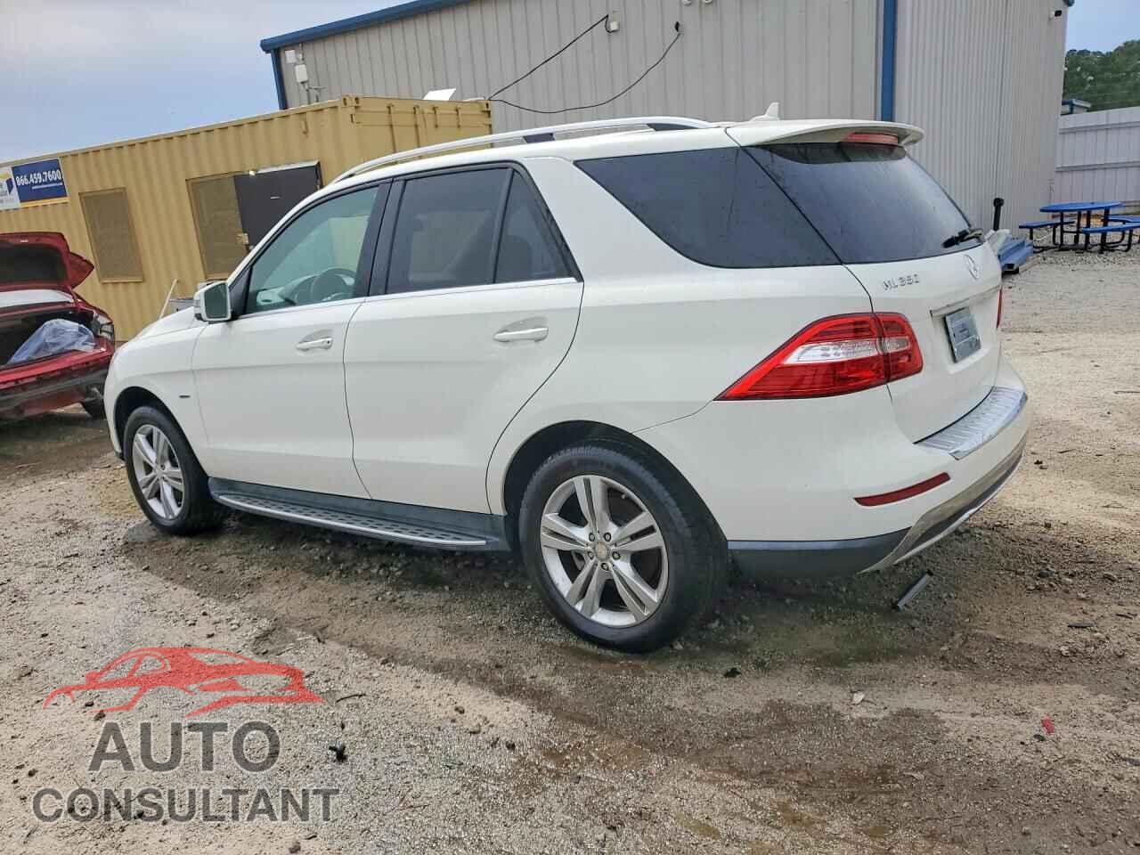 MERCEDES-BENZ M-CLASS 2012 - 4JGDA2EB3CA017521