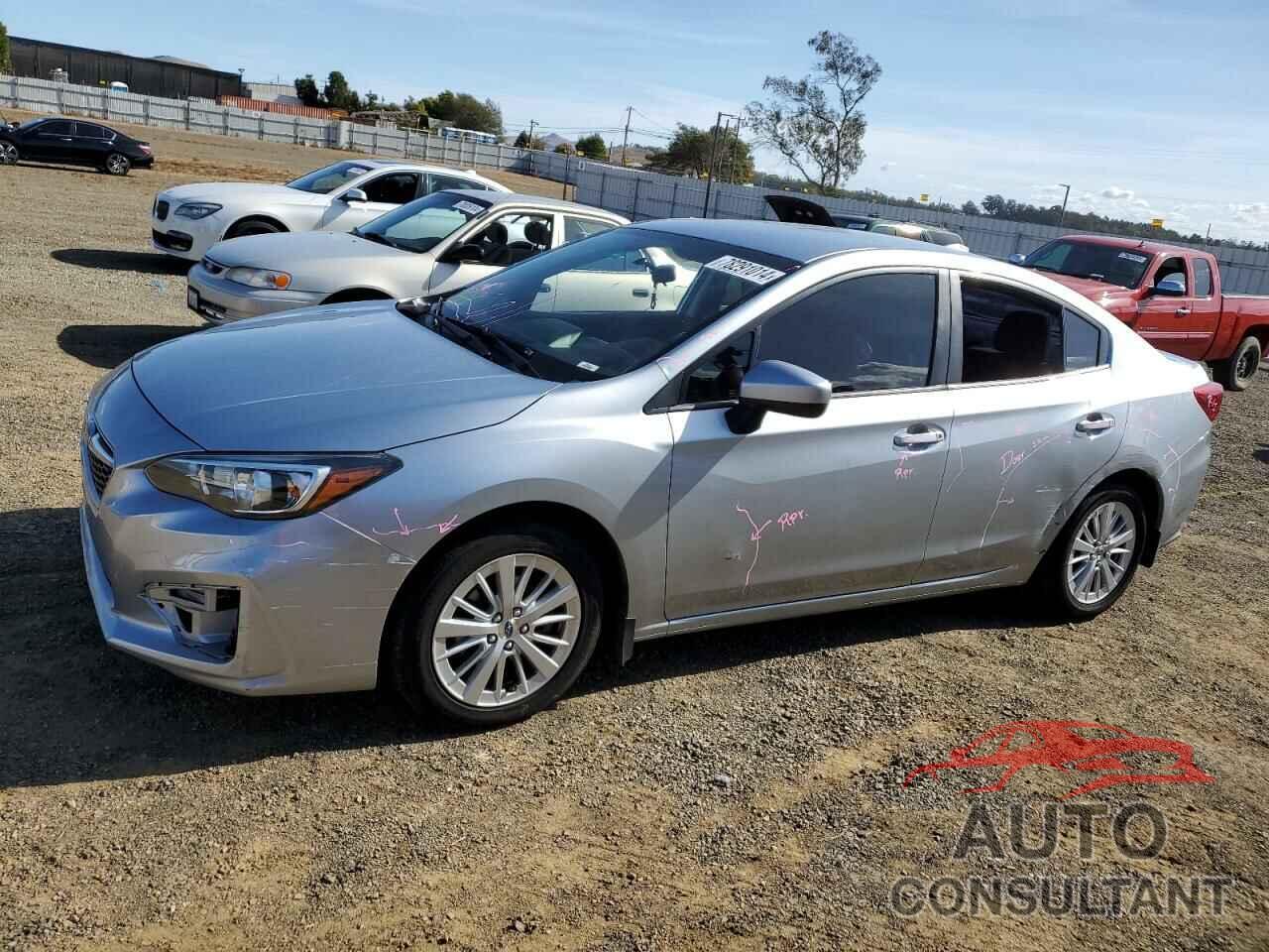 SUBARU IMPREZA 2018 - 4S3GKAB64J3610967