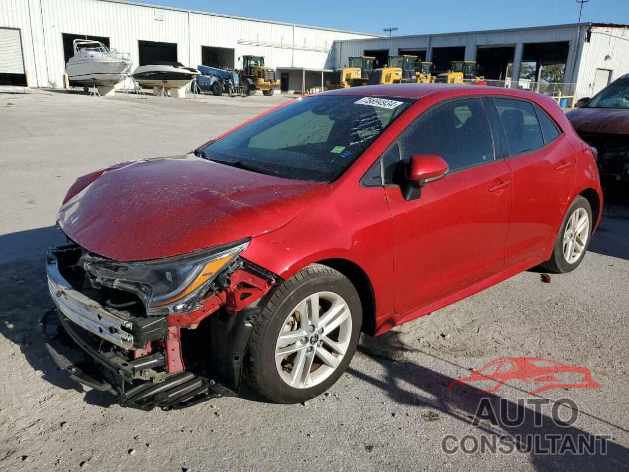 TOYOTA COROLLA 2021 - JTND4MBE6M3120200