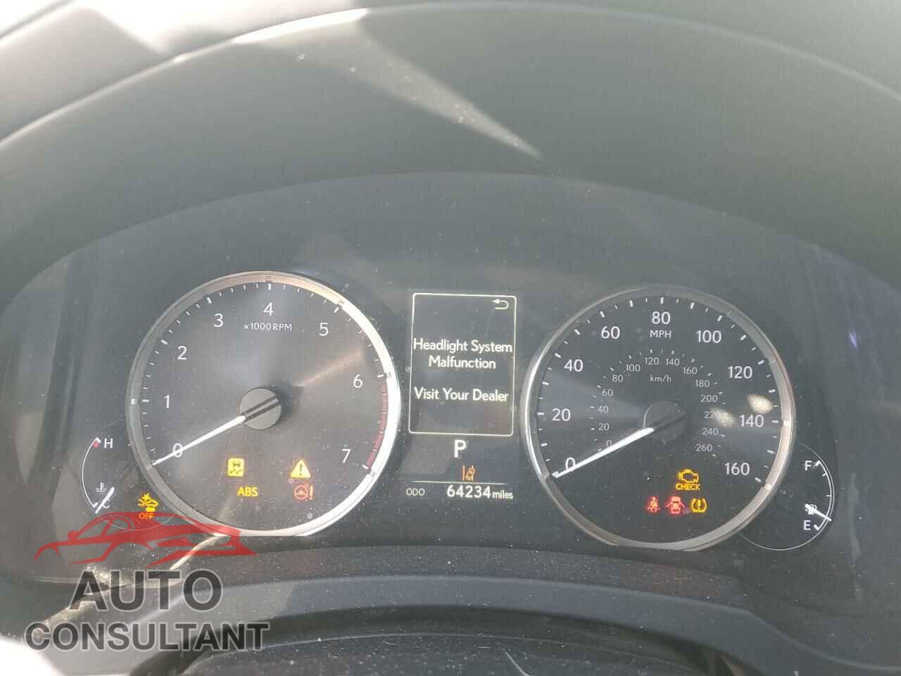LEXUS IS 2019 - JTHBA1D25K5084201