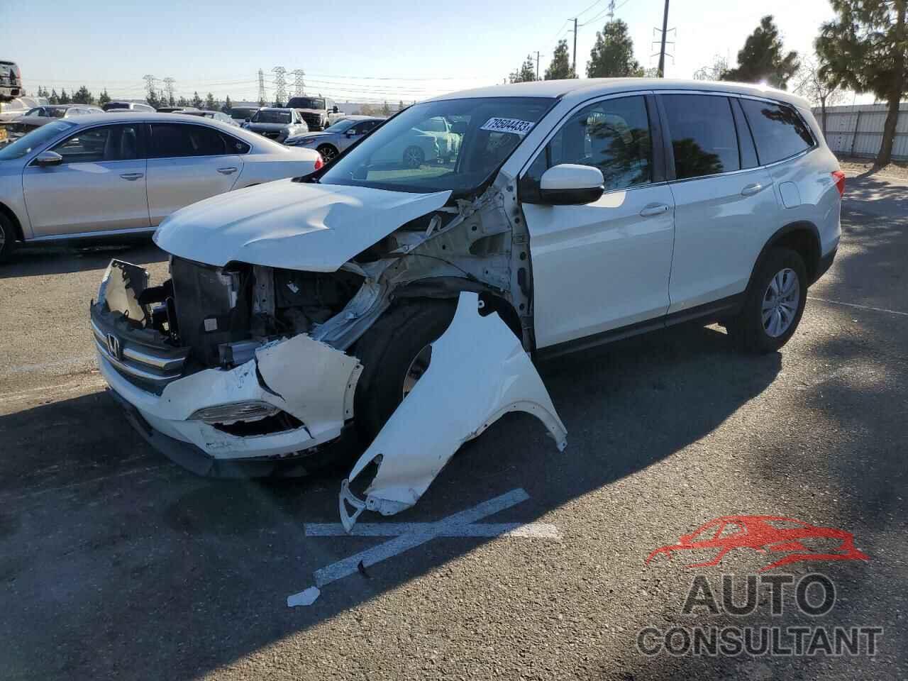 HONDA PILOT 2017 - 5FNYF5H3XHB033307