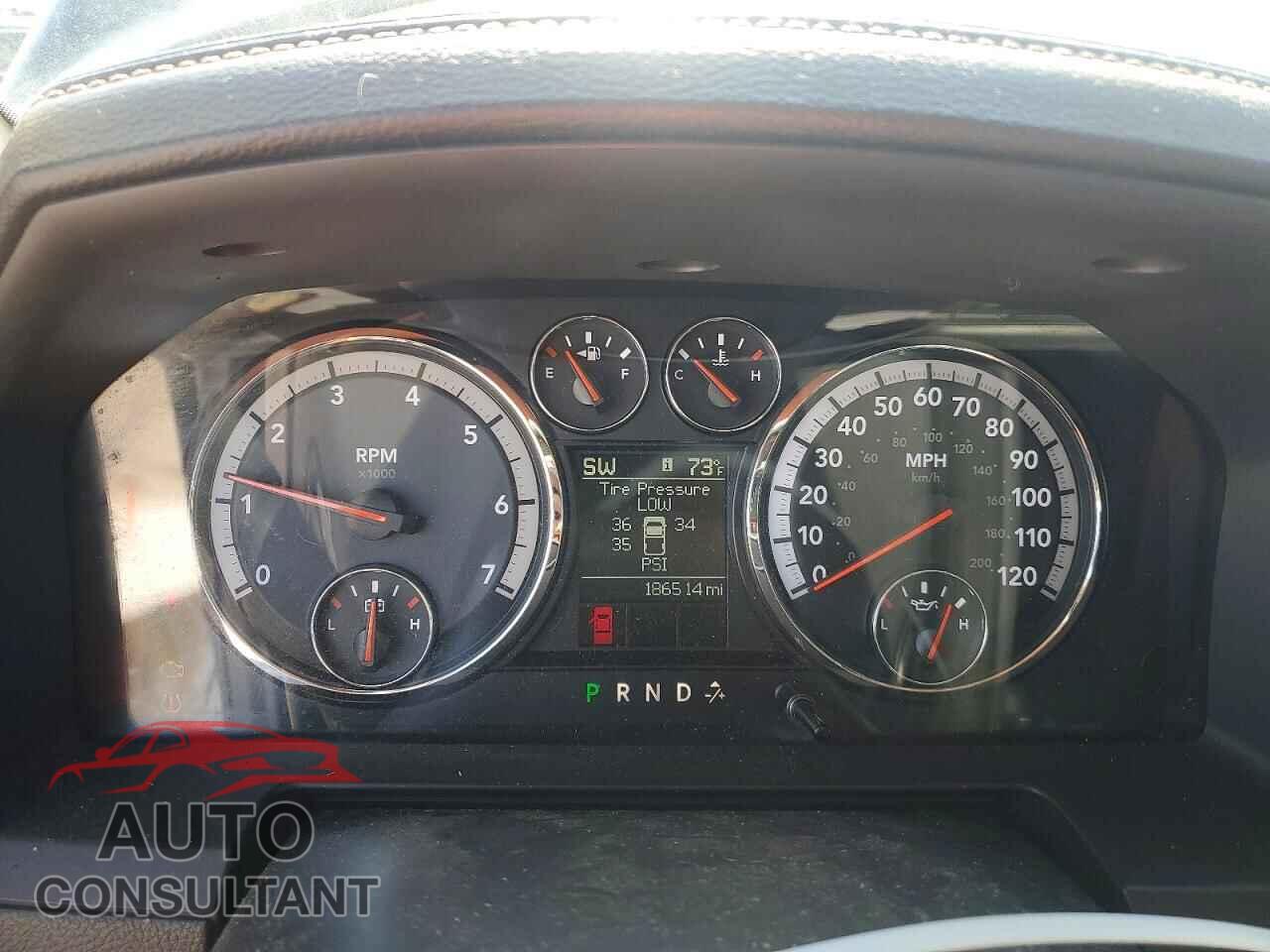 DODGE RAM 1500 2012 - 1C6RD7NTXCS171619