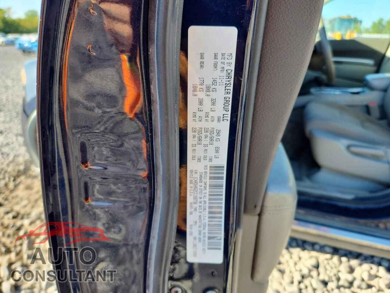 DODGE DURANGO 2012 - 1C4RDHAG2CC169736