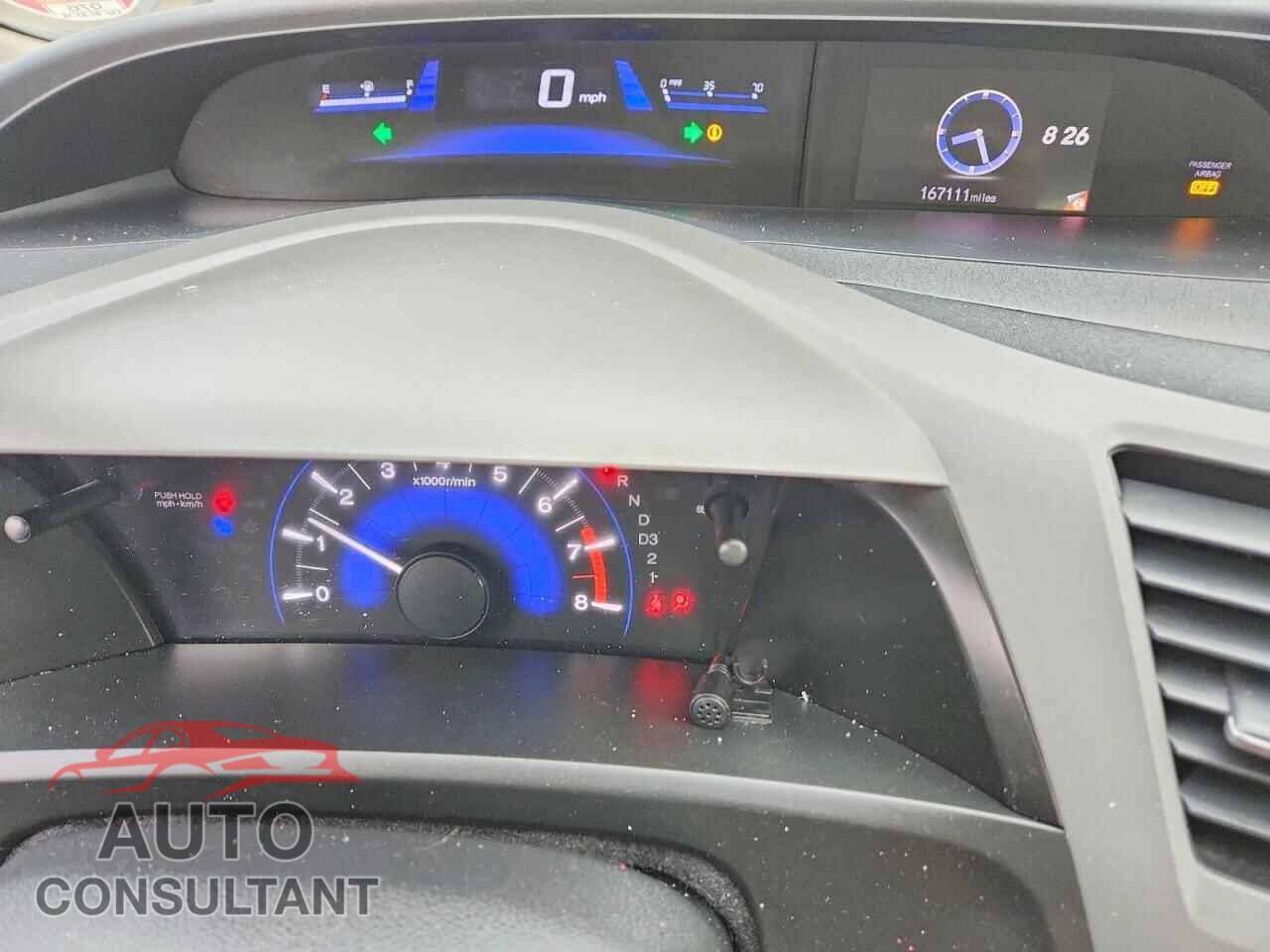 HONDA CIVIC 2012 - 19XFB2F50CE032204