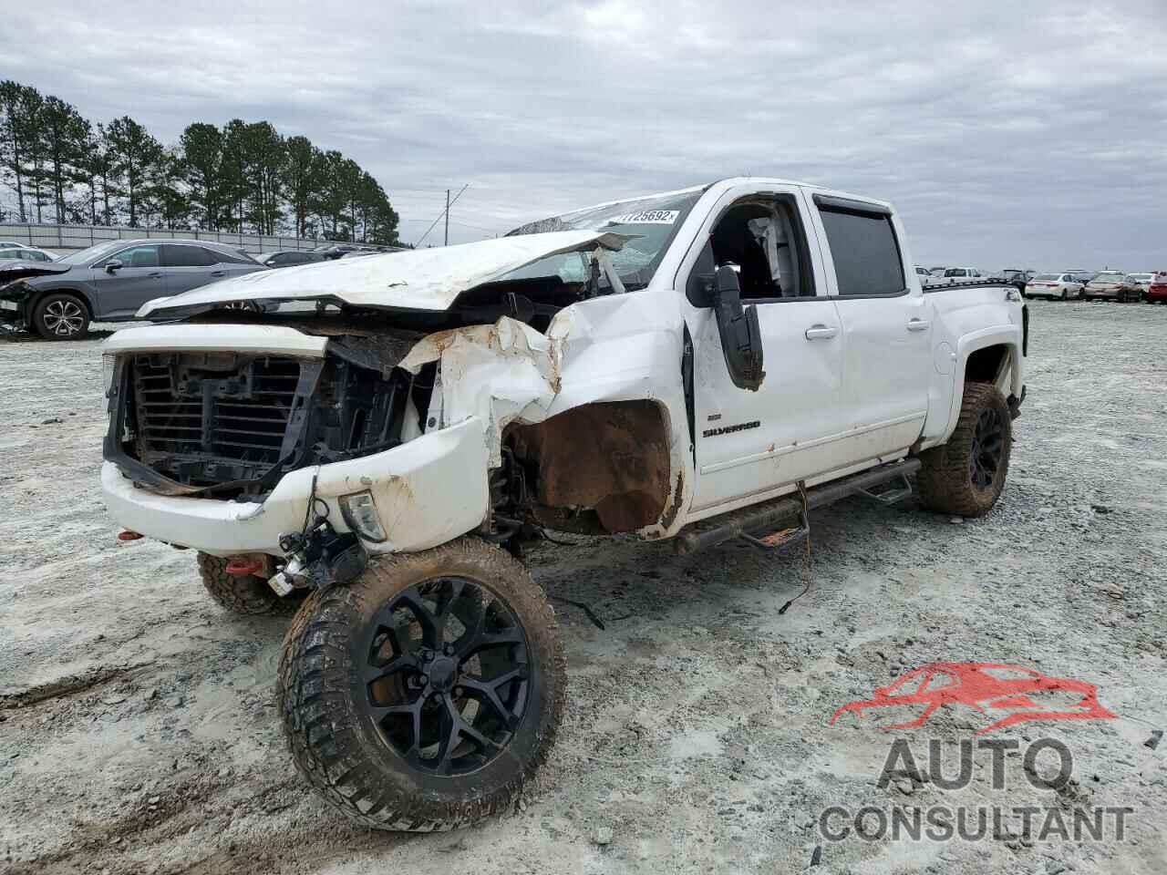 CHEVROLET SILVERADO 2018 - 3GCUKREC0JG481691