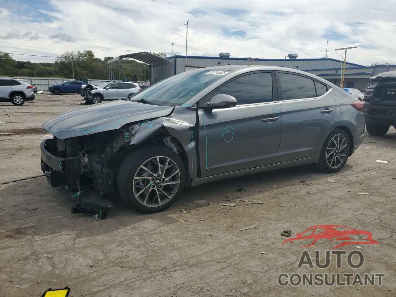 HYUNDAI ELANTRA 2019 - KMHD84LF9KU740977