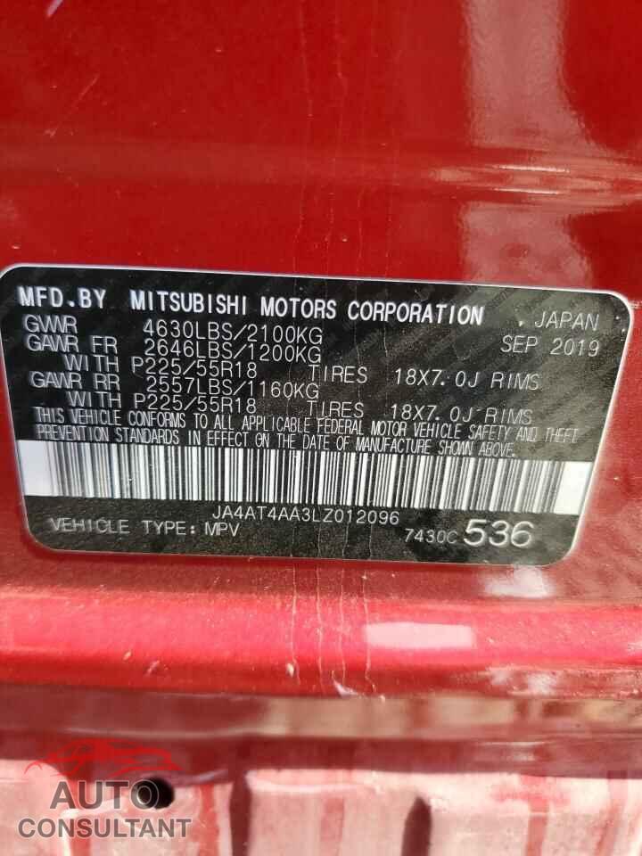 MITSUBISHI ECLIPSE 2020 - JA4AT4AA3LZ012096