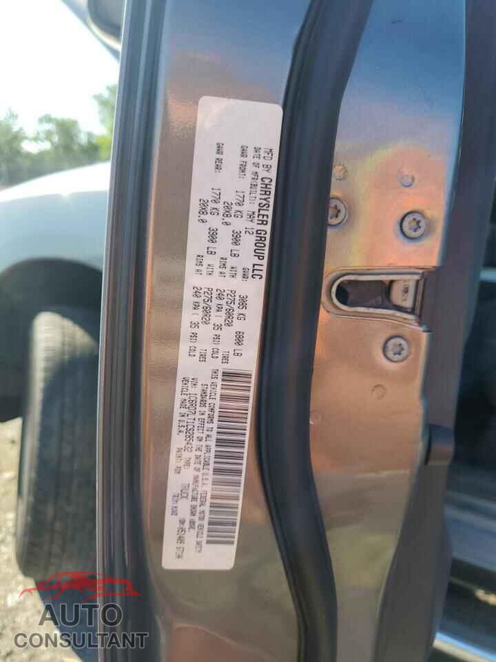 DODGE RAM 1500 2012 - 1C6RD7LT1CS285432