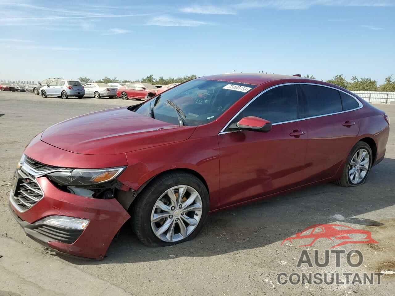 CHEVROLET MALIBU 2020 - 1G1ZD5ST7LF036200