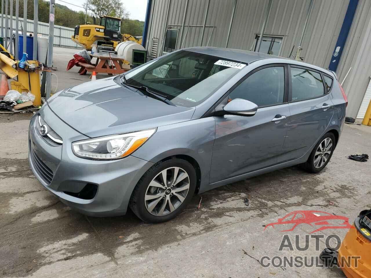 HYUNDAI ACCENT 2017 - KMHCU5AE4HU356251