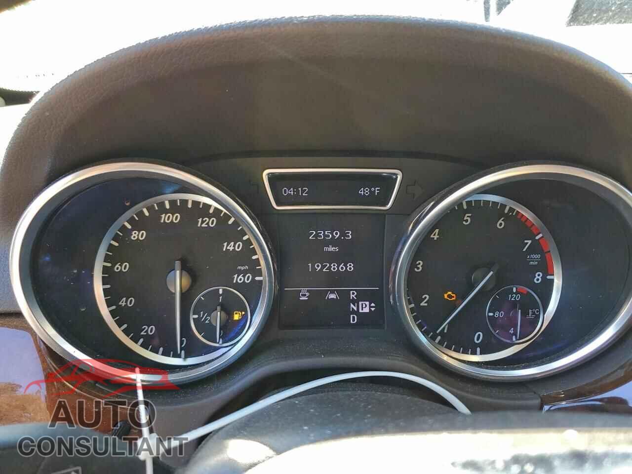 MERCEDES-BENZ M-CLASS 2012 - 4JGDA5HB9CA036040