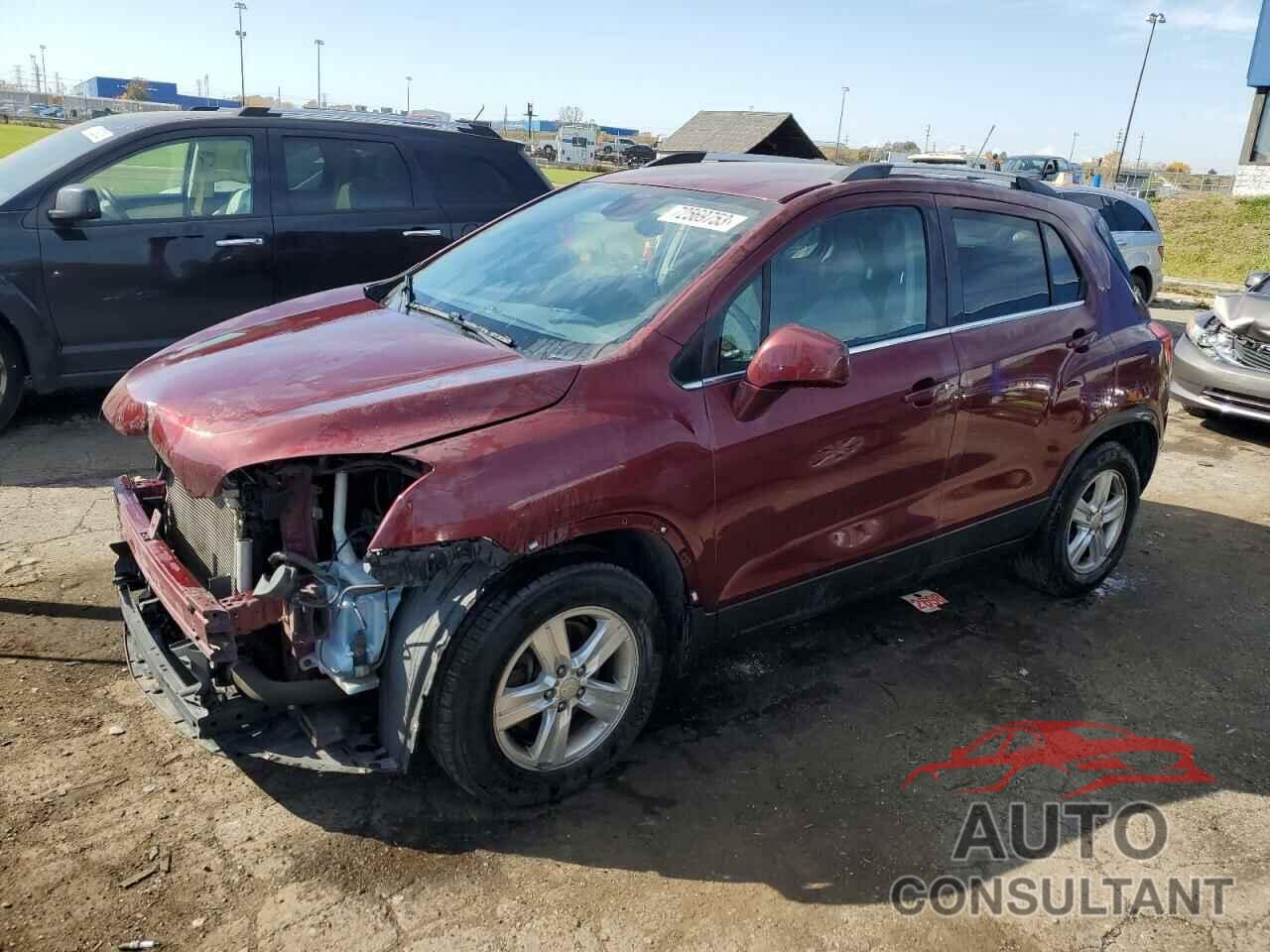 CHEVROLET TRAX 2016 - 3GNCJLSB4GL245916