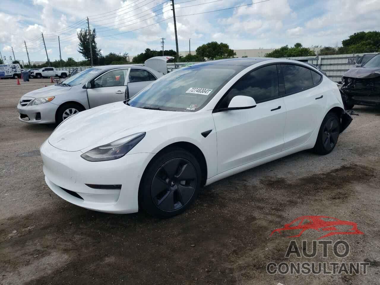 TESLA MODEL 3 2022 - 5YJ3E1EA5NF124151