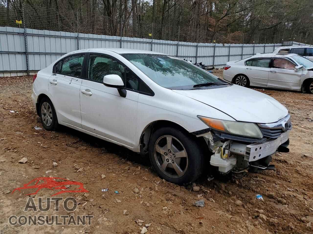 HONDA CIVIC 2012 - 19XFB2F59CE093809