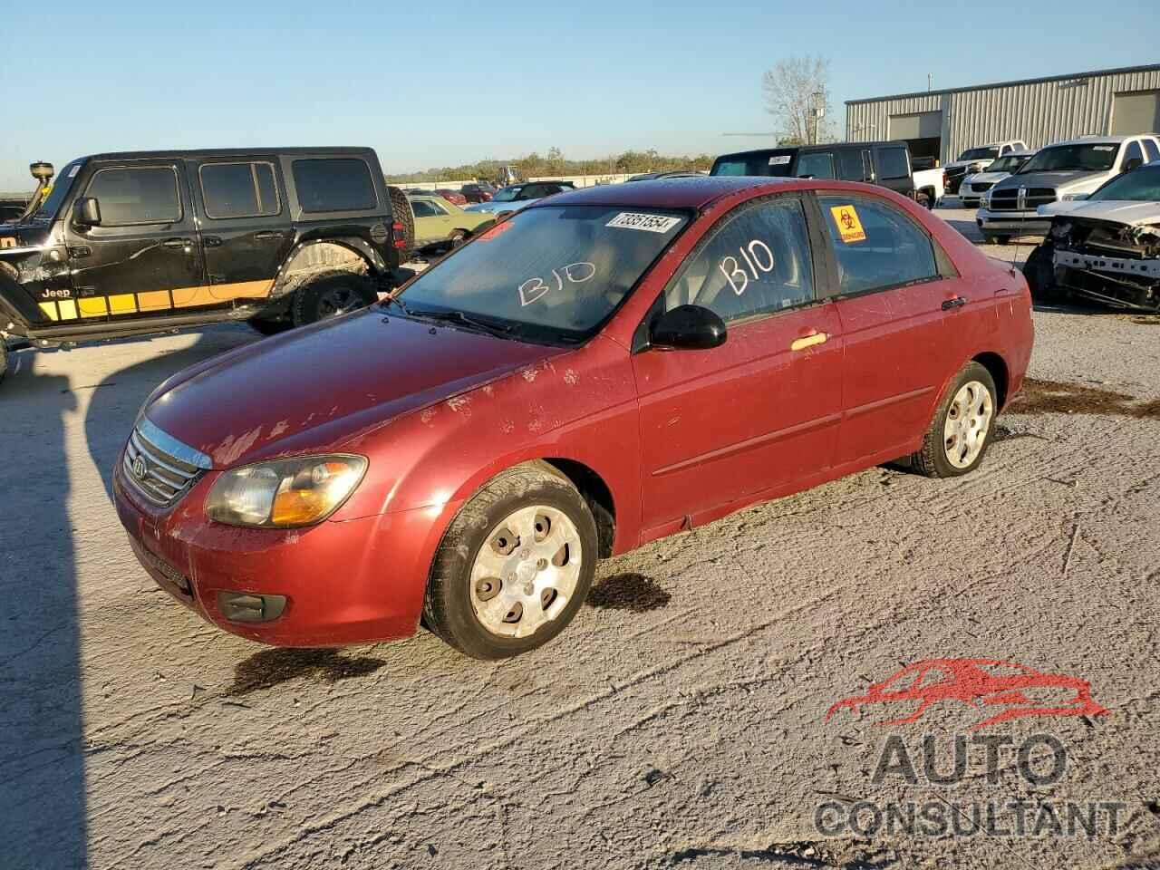 KIA SPECTRA 2009 - KNAFE222895668602